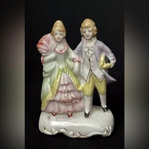 Victorian Couple Figurine Made In Japan, 3.5" Vintage